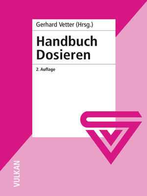 cover image of Handbuch Dosieren